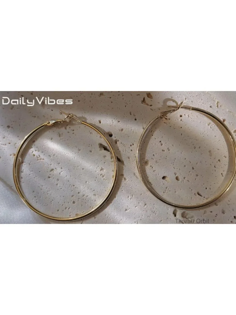Thin Hoop Earrings Set, 3 Pairs, 925 Sterling Silver Post, Hypoallergenic